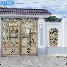 mẫu cửa cổng sắt cnc