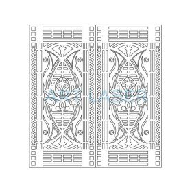 mẫu cửa cổng cnc