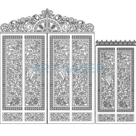 Mẫu cổng CNC