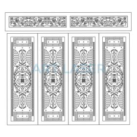 Mẫu cửa cổng CNC