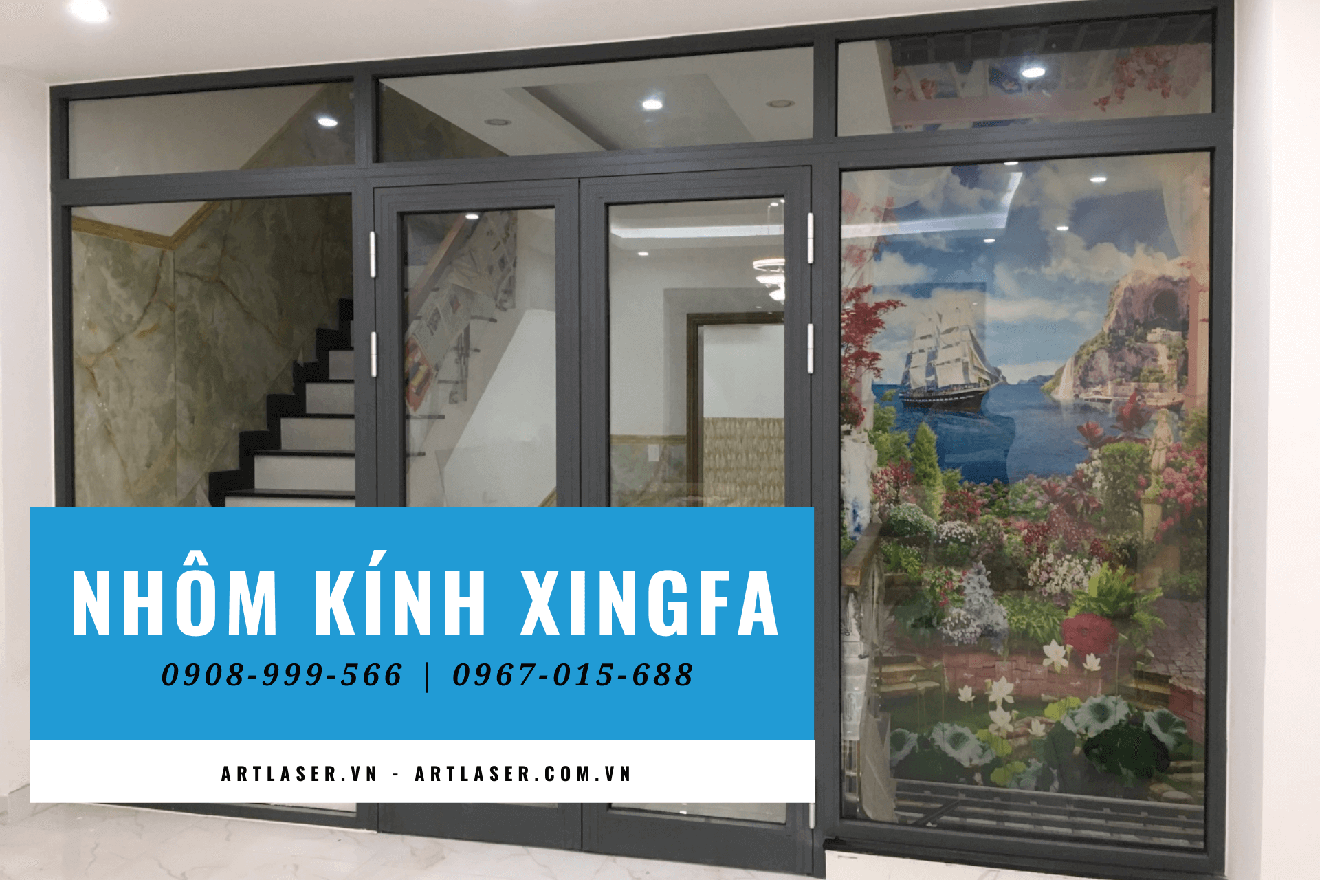 Nhôm kính Xingfa Hà Nội – Mẫu cửa nhôm kính xingfa đẹp 2022