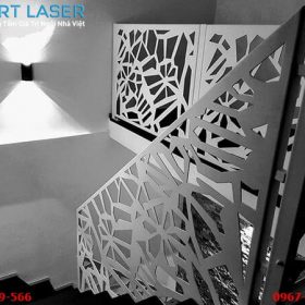 mẫu lan can cầu thang sắt cnc Art Laser