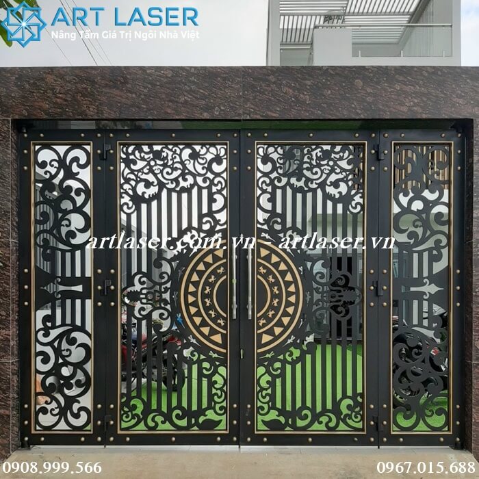 Giá cửa cổng sắt CNC tại Art Laser