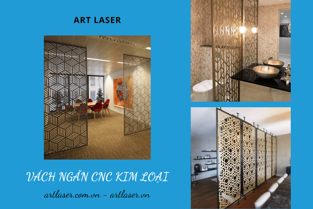 Mẫu vách ngăn CNC sắt tại Art Laser