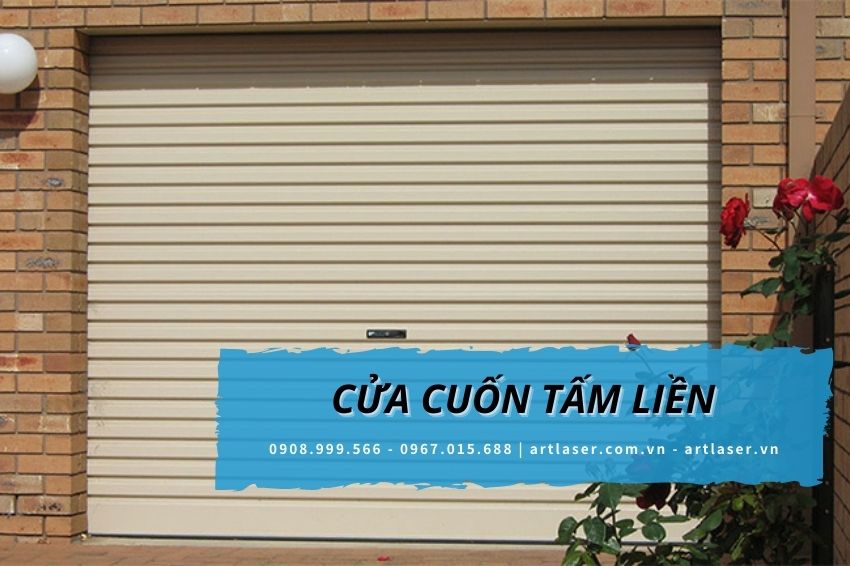 Cửa cuốn tấm liền Art Laser